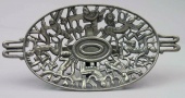 Hagenauer-Schale mit Figurenrelief, Werkstätte Hagenauer Hagenauer-Schale mit Figurenrelief, Werkstätte Hagenauer